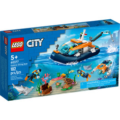 Конструктор Lego City Explorer Diving Boat, 60377