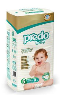 Подгузники PREDO Baby 5 (11-25кг) 9шт