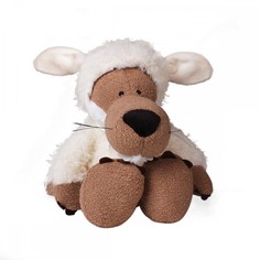 Игрушка мягкая Animal World Волк в овечьей шкуре белый 35 см