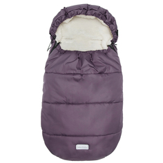 Конверт зимний меховой Amarobaby Snowy Travel Фиолетовый, 105 см