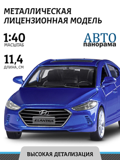 Машинка инерционная Автопанорама М1:40, HYUNDAI ELANTRA синий, JB1251439.