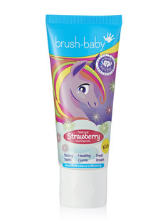 Детская зубная паста Brush-Baby 3+ клубника 50 мл
