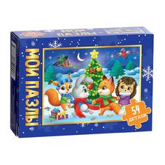 Пазл Puzzle Time елочка зажгись, 54 элемента 7018787
