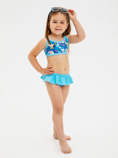 Купальник раздельный для девочек КотМарКот 92420 Цв. синий р-р. 134