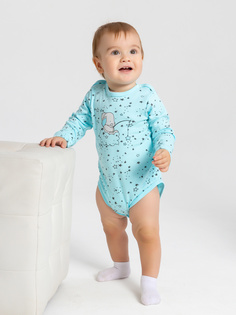 Боди для мальчиков КотМарКот 919111858 цв. голубой р. 68