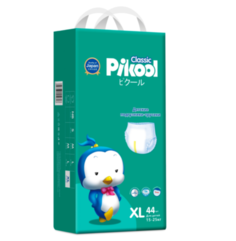 Подгузники-трусики Pikool детские Классик размер XL, 15-25кг, 44 шт.