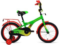 Велосипед Forward Crocky 16 2021 зеленый/желтый