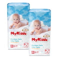 Подгузники-трусики для детей MyKiddo Premium XXL (15-25 кг) 64 шт. 2 уп. x 32 шт.