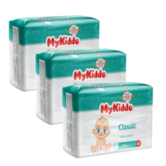 Подгузники-трусики для детей MyKiddo Classic L 108 шт. 3 уп. x 36 шт.