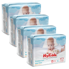 Подгузники-трусики для детей MyKiddo Premium M (6-10 кг) 152 шт. 4 уп. x 38 шт.