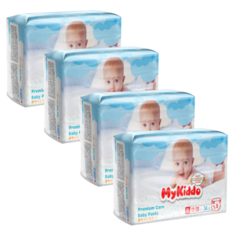 Подгузники-трусики для детей MyKiddo Premium XL (12-20 кг) 136 шт. 4 уп. x 34 шт.
