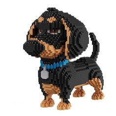 Конструктор Balody 3D из миниблоков Такса Бадди, 2100 элементов BA16014