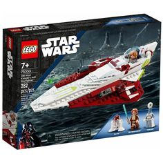 Конструктор LEGO Star Wars Джедайский истребитель Оби-Вана Кеноби, 282 детали, 75333