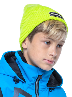 Шапка детская NIKASTYLE 11м8923, желтый, 54-56