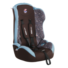 Автокресло Kids Planet Meteor, гр.1/2/3 9-36кг., шоколадные буквы, арт:KRES2542