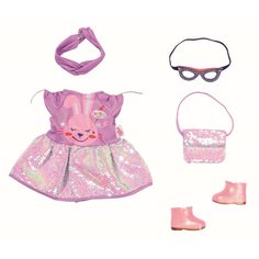 Одежда для кукол Бэби Борн 43 см Праздничный наряд Baby Born Zapf Creation