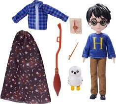 Кукла Гарри Поттер и плащ невидимка Волшебный мир Harry Potter