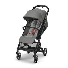 Коляска прогулочная, Cybex Beezy 2023 Lava Grey с бампером и дождевиком