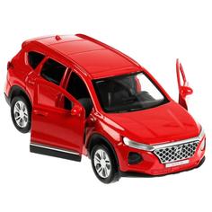 Машинка металлическая ТехноПарк Hyundai Santafe 12см красная SANTAFE2-12-RD