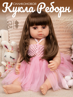 Кукла Amore Bello силиконовая реалистичная, Реборн, подвижные части тела, JB0211281
