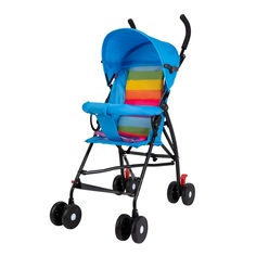 Детская коляска-трость BC61 прогулочная складная BC61 Голубой No Brand
