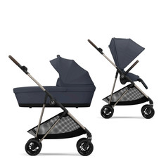 Коляска Cybex Melio 2 2 в 1, Monumental Grey