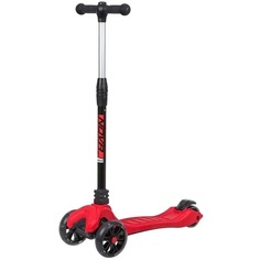 Самокат детский Novatrack RainBow складной, светящиеся колеса 135*35 мм/90*24 мм
