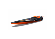Лодка на Р/У Maisto RC-Hydro Blaster Boat 2.4Ghz оранжевая 82763