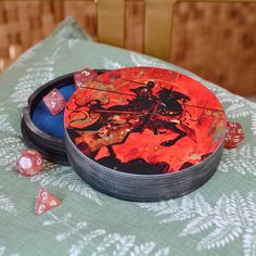 Дайсбокс для кубиков днд "Всадник", pathfinder, Чудеса Леса