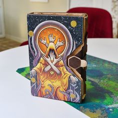 Дайскейс для кубиков на коже днд "Король в желтом", pathfinder, Чудеса Леса