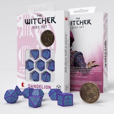 Набор кубиков для игр Q-Workshop The Witcher Dice Set Dandelion – Half a Century of Poetry