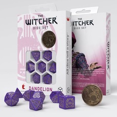 Набор кубиков для игр Q-Workshop The Witcher Dice Set Dandelion Viscount de Lettenhove