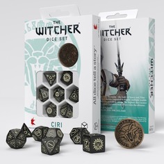 Набор кубиков для игр Q-Workshop The Witcher Dice Set Ciri - The Zireael, 7 шт.