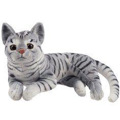 Мягкая игрушка Котик лежит, 25см No Brand
