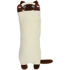 Мягкая игрушка "Сиамский кот-подушка", 70 см No Brand