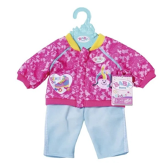Одежда для куклы Zapf Creation Baby born 828-212 Повседневный костюмчик, розово-синий 43 с