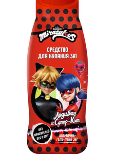 Средство для купания ЛедиБаг и Супер-Кот MIRACULOUS 3в1 400 мл