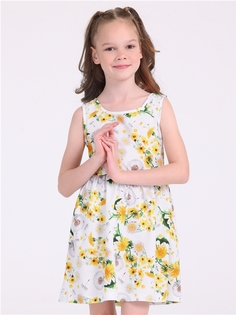 Платье детское Апрель 1ДПБ4001001н, белый, 122