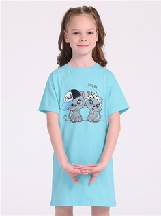 Платье детское Апрель 1ДПК4283001, бирюзовый, 98
