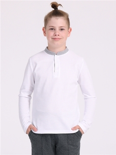 Поло детское Апрель 1ПДПД4226090, белый, 122
