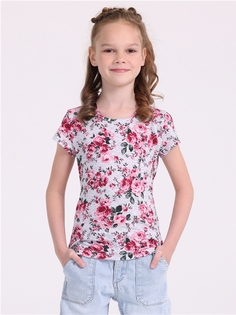 Футболка детская Апрель 1ДДФК2621001н, серый, 128