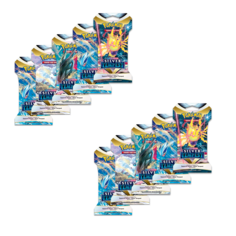 Дополнение Nintendo для Покемон ККИ: 10 бустеров Pokemon Silver Tempest в картоне англ.