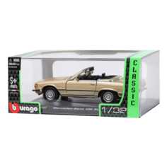 Машина BBurago металлическая 1:32 Mercedes Benz 450SL 18-43200