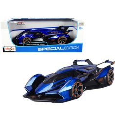 Машинка Maisto Lamborghini V12 VISION GRAN TURISMO, Blue 1:18 36454