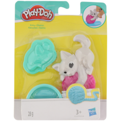 Мини-набор Игровой PLAY-DOH Масса для лепки со штампами Плей-До Котенок E2237