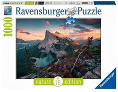 Пазл Ravensburger 1000 Вечер в Скалистых горах, арт.15011