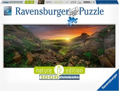 Пазл Ravensburger 1000 Панорама. Солнце над Исландией, арт.15094