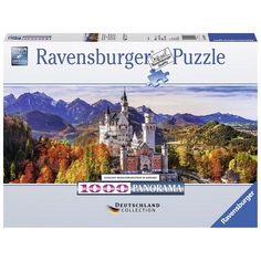 Пазл Ravensburger 1000 Панорама. Замок Нойшванштайн, арт.15161