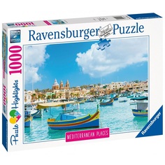 Пазл Ravensburger 1000 Средиземноморская Мальта, арт.14978