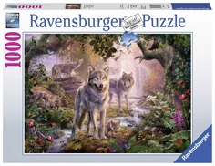 Пазл Ravensburger 1000 Волчья стая, арт.15185